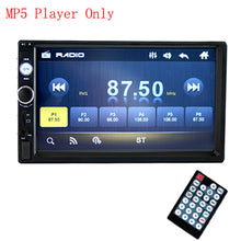 Load image into Gallery viewer, Podofo 2 din car radio 7" HD Player MP5 Touch Screen